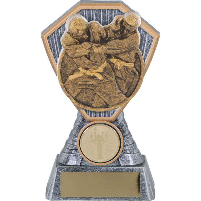 Heavy Composite Generic Judo Award Insert in 4 sizes