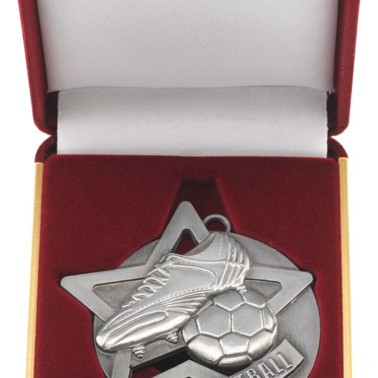 Football Star Medal in Luxury Box Series