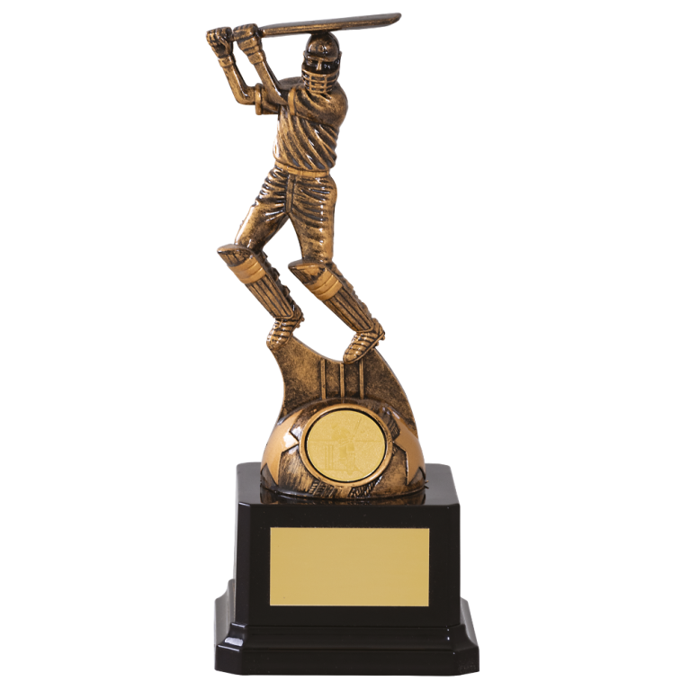 Cricket Batter Figurine on Heavy Composite Base in 3 sizes