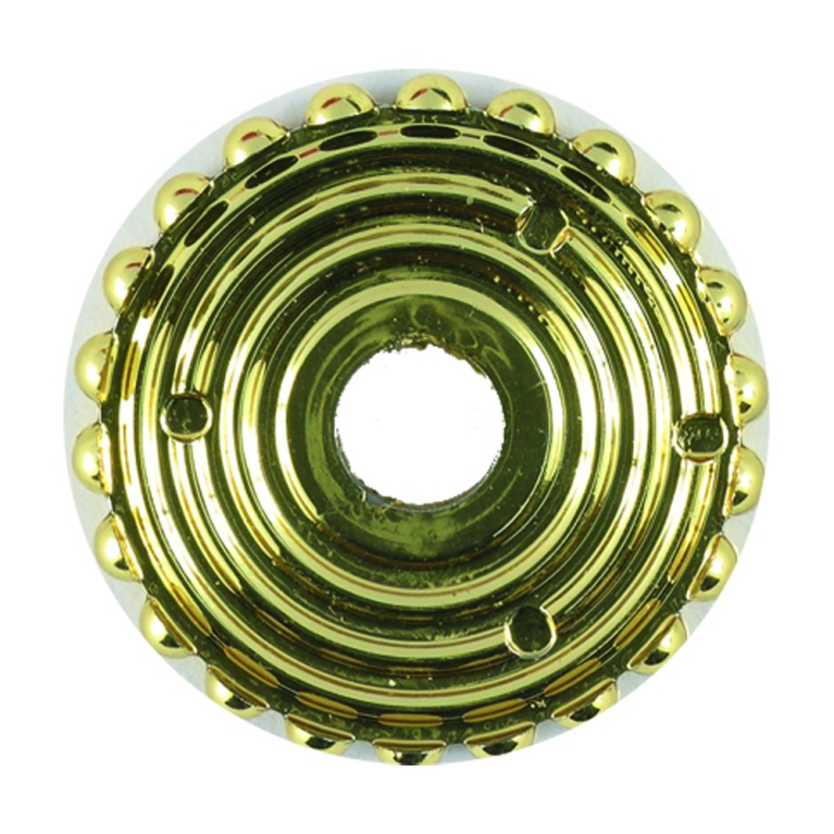 Bright Gold 40mm Lid for tubing 1 size 2 colours