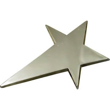 Star Trim in Silver 2 sizes