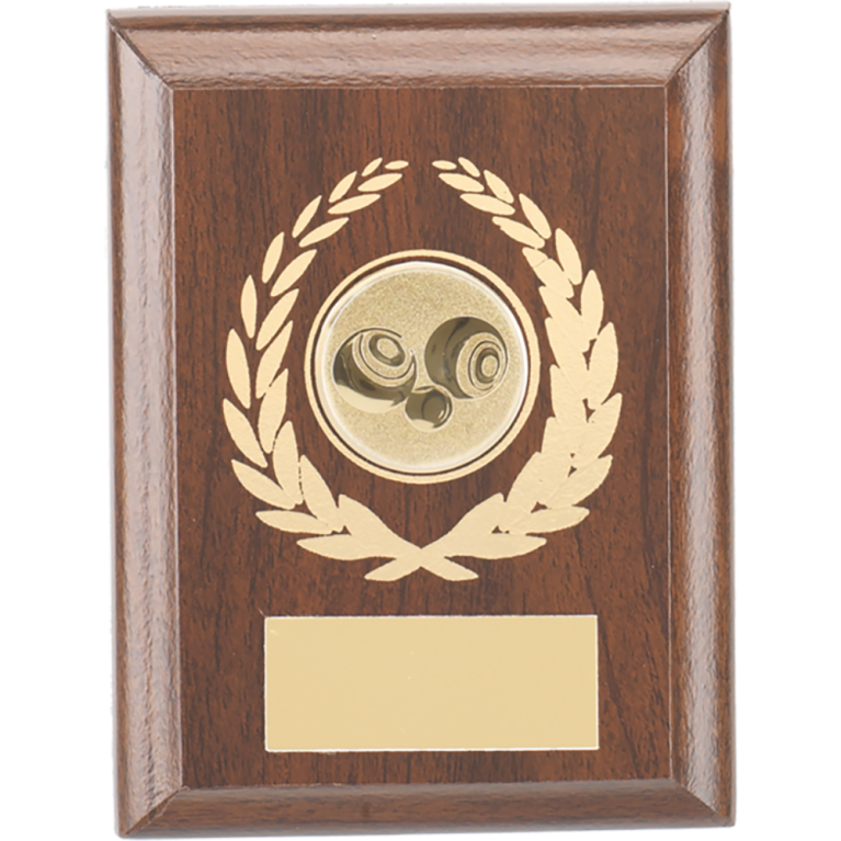 All Activity Natural Wood Effect Plaque with 2" Centre 1 size