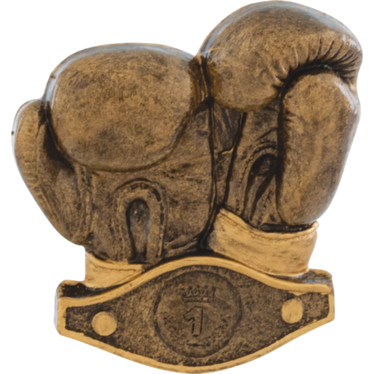 Antique Gold Boxing Glove Trim with Highlights