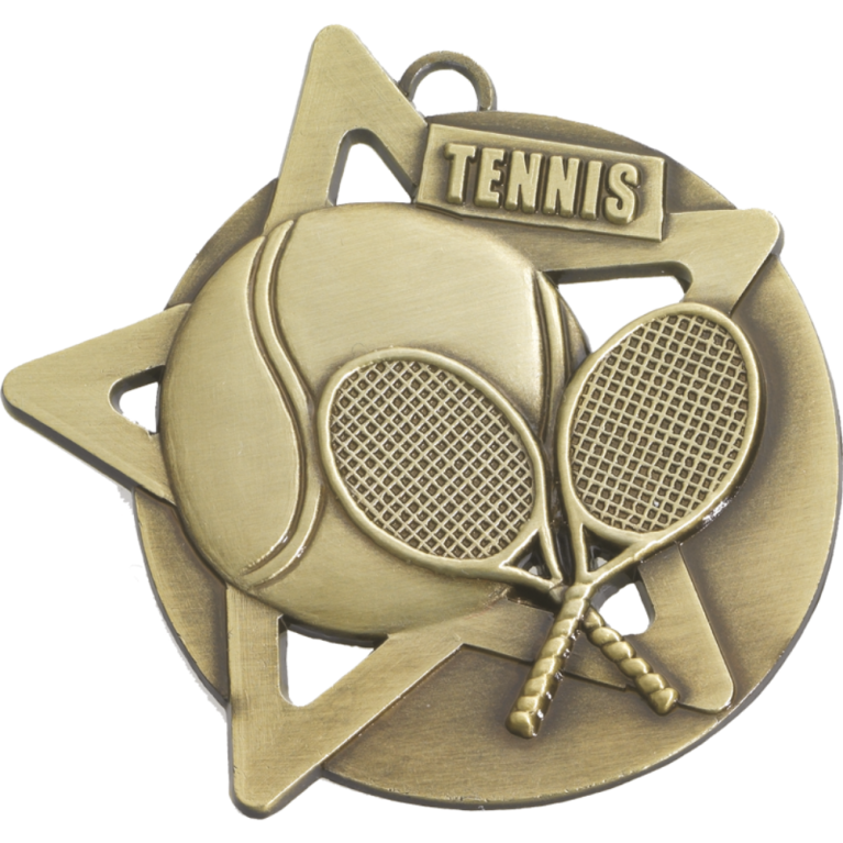 Tennis Medal 60 mm