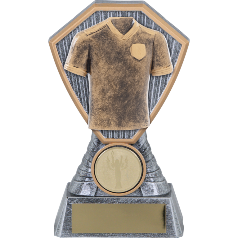 Heavy Composite Award with Male/ Female Sports Shirt Insert in 4 sizes