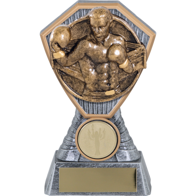 Heavy Composite Male Boxing Award Insert in 4 sizes