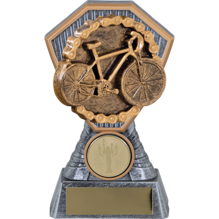 Heavy Composite Generic Cycling Award Insert in 4 sizes