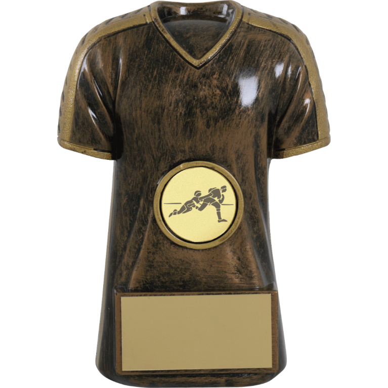 Heavy Multisport Award in Antique Gold for 1" Centre 3 sizes