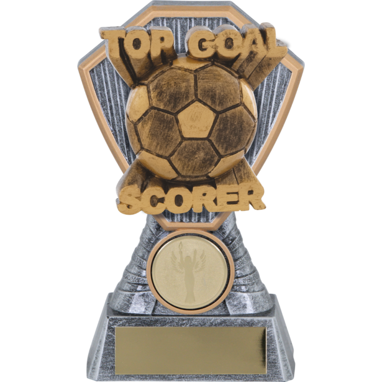 Heavy Composite Award with Generic Top Goal SC1orer Football Insert in 4 sizes