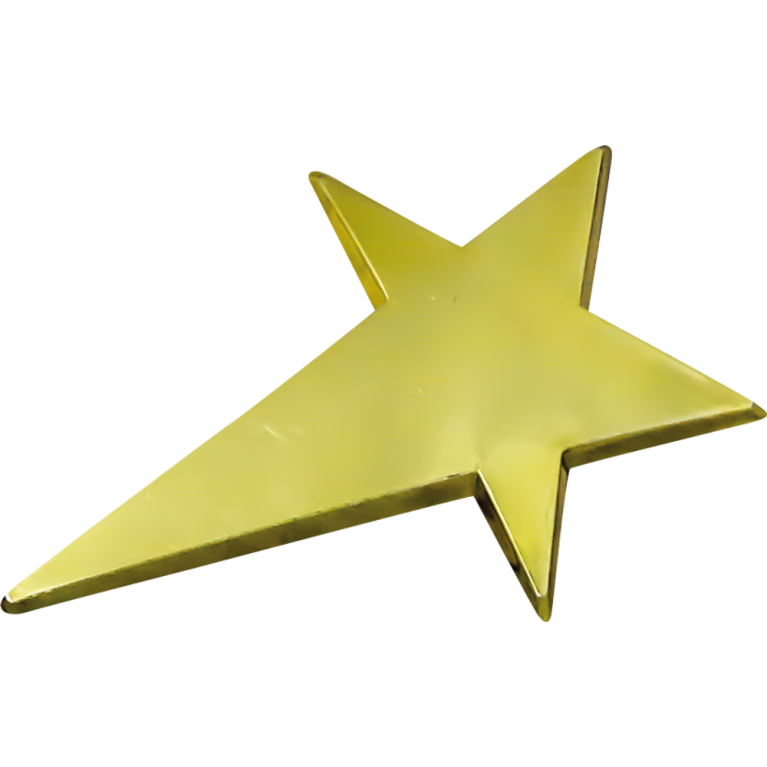 Star Trim in Gold 2 sizes