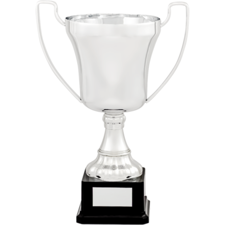 All Activity with Bright Silver Cup with Stem Composite Base in 6 sizes