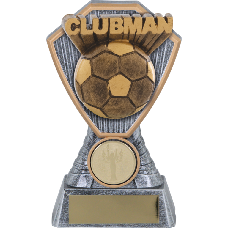 Heavy Composite Award with Generic Clubman Football Insert in 4 sizes