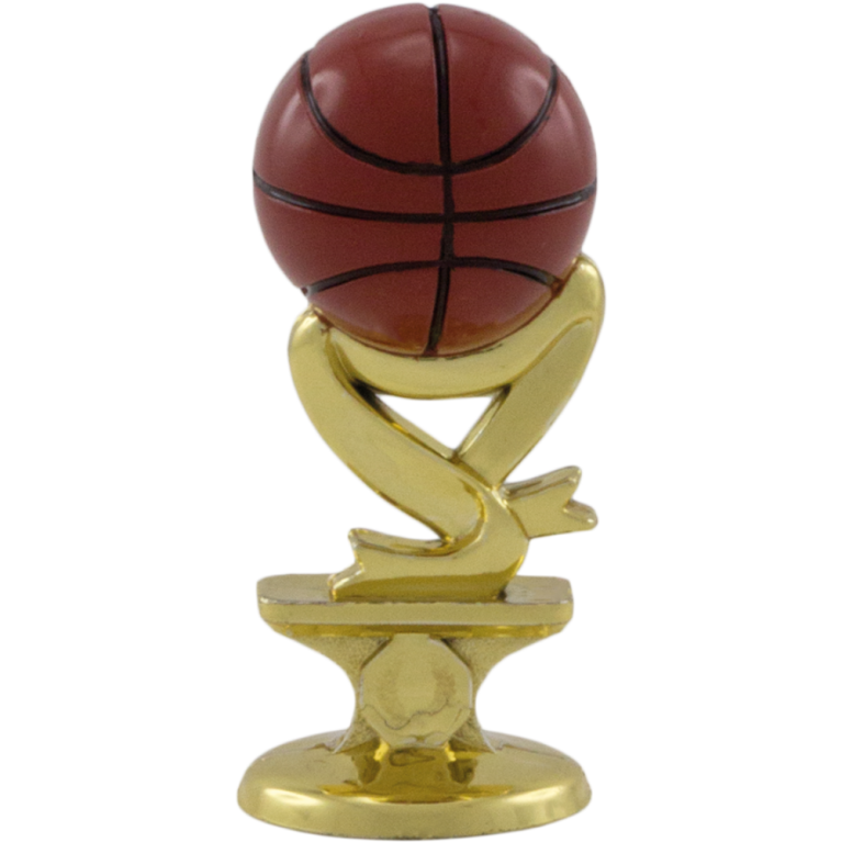 Basketball in Bright Gold and Red 1 size