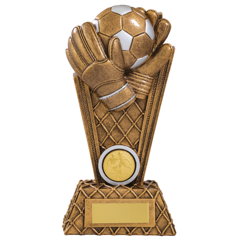 Heavy Goalkeeper in Antique Gold or Silver for 1" Centre