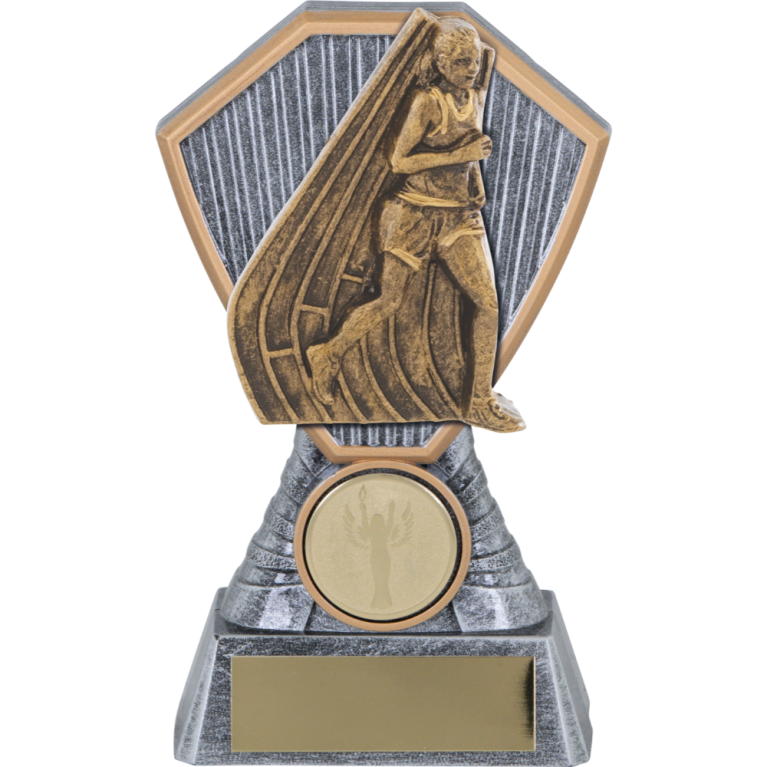 Heavy Composite Generic Running Female Award Insert in 4 sizes