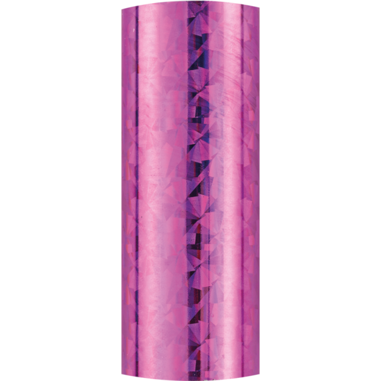 Reflective Pink Plastic 40mm diameter Tube