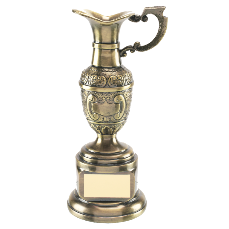 Golf Series Electroplated Claret Jug 28cm