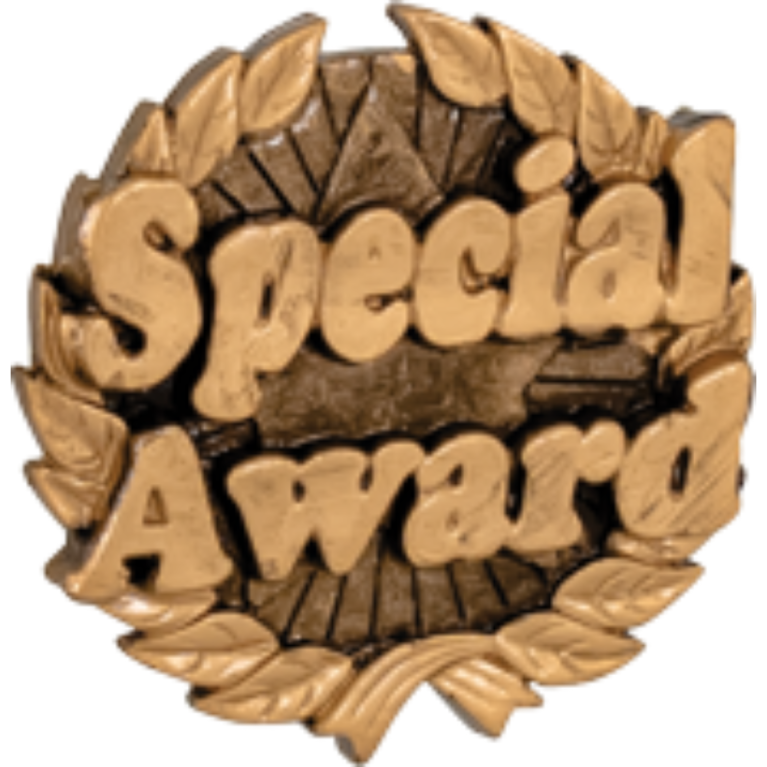 Antique Gold Special Award Trim with Highlights