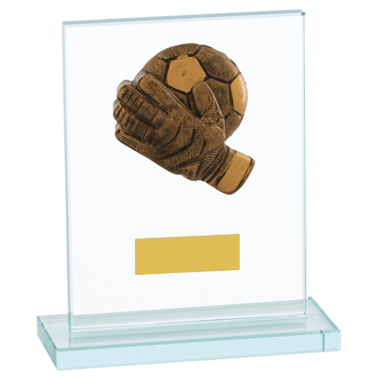 Glass Plaque Goalkeeper