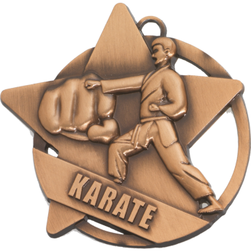 Karate Medal in 60 mm