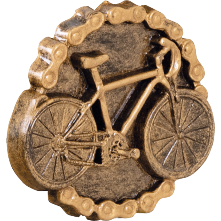 Antique Gold Cycling Trim with Highlights