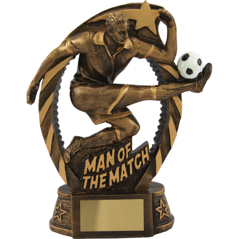 Man of The Match Antique Gold