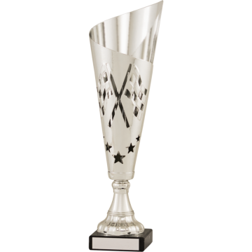 Prestige Motor sport Award in Bright Silver in 6 sizes